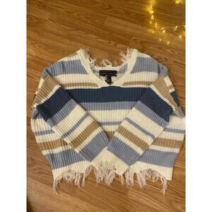 Stripe Sweater Size Medium